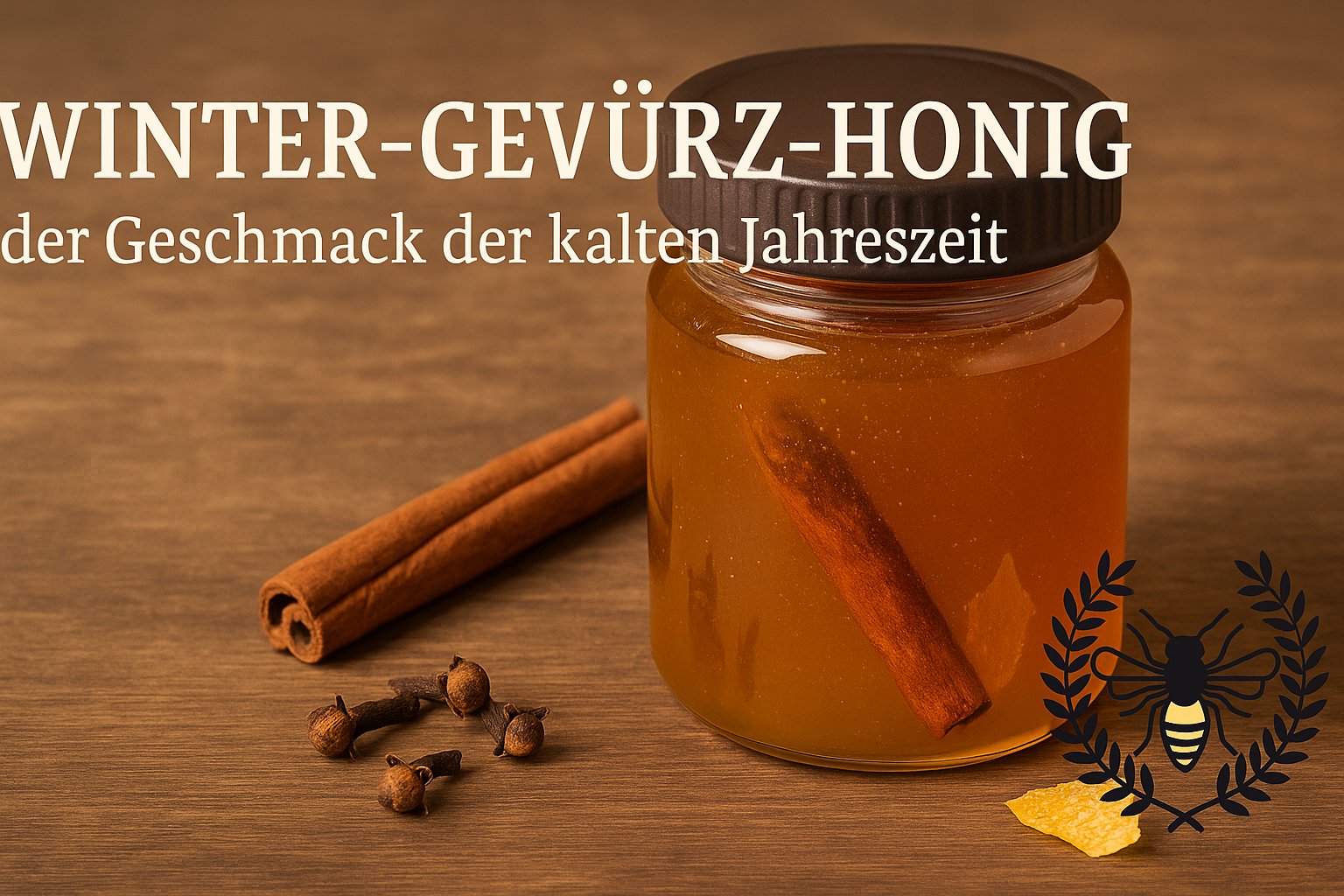 Kruidige honing voor de winter