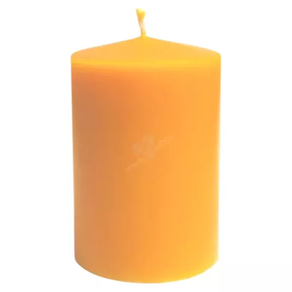 stumpen-kerze-10-cm-unlackiert 4er Adventkranz Stumpen Set 11 cm