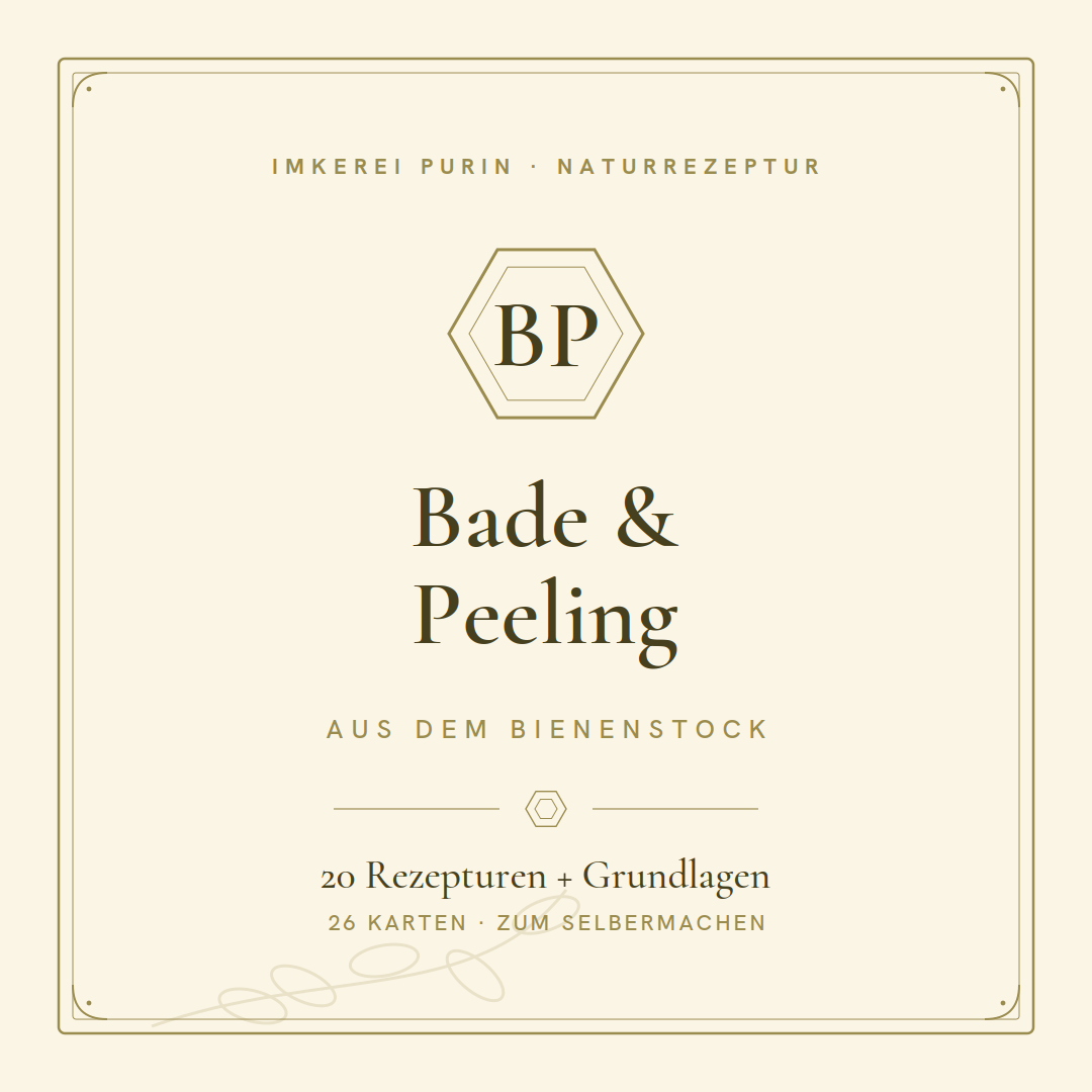 Bade- & Peelingprodukte aus dem Bienenstock | 20 Wellness-Rezepturen